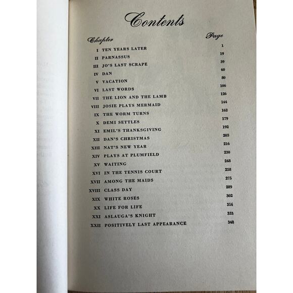 Jo's Boys by Louisa May Alcott 1949 Illustrated Junior Library HC w Slip Case - Picture 8 of 16